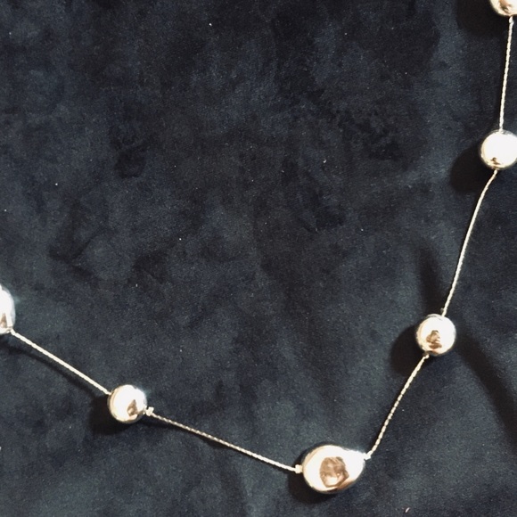 Long silver bead neaklace 💎 - Picture 1 of 4